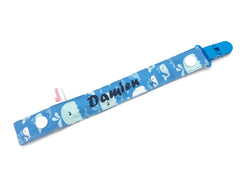 Pacifier Strap / Toy Strap Whale Stroll