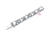 Pacifier Strap / Toy Strap Grey Clouds