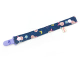 Pacifier Strap / Toy Strap Piglet