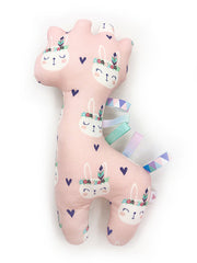 Rattle Giraffe Tribal Bunny