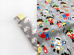 PRE-ORDER Seat Belt Pad Clouds on Grey