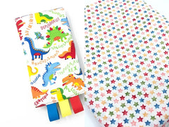 Drool Pads Rainbow Dino