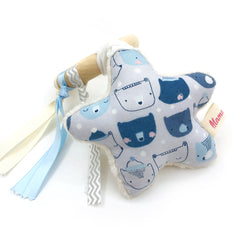 Teether Ring Bear Hats