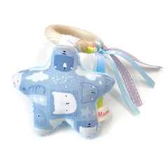 Teether Ring Big Little Bear