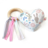 Teether Ring Bunny Garden Hop
