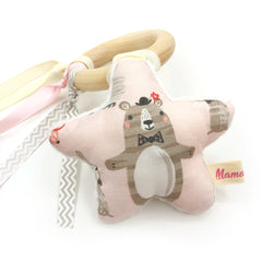 Teether Ring Gentlemen Animals