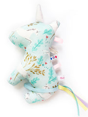 Rattle Unicorn Foliage Mint