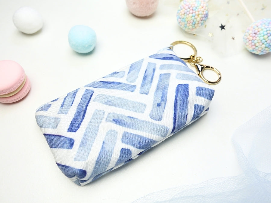 [LAST PIECE] Mini Pouch Navy Stripes