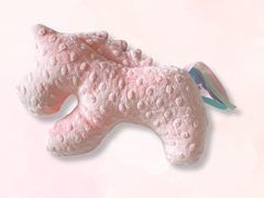 Horse Plushie - Coral