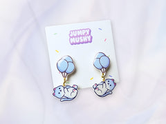 Ash Meow Earrings