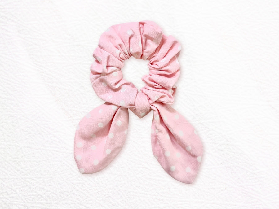 Bunny Scrunchie Polka Dots