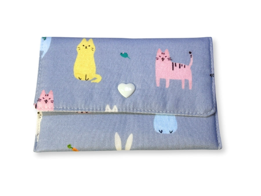 Cart Wallet Colourful Cats