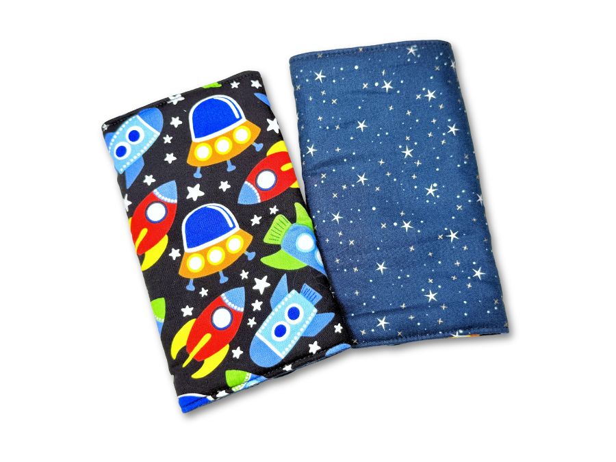 [CLEARANCE] Straight Drool Pads Spaceship Party