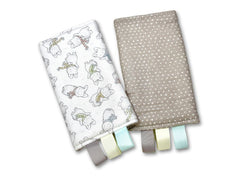 [LAST PIECE] Drool Pads Winter Bunnies