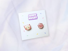 Meow & Paw Ear Studs