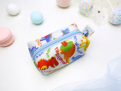 Mini Poofy Pouch Bright Dinosaur Party