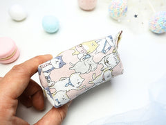 Mini Poofy Pouch Cats on the Go