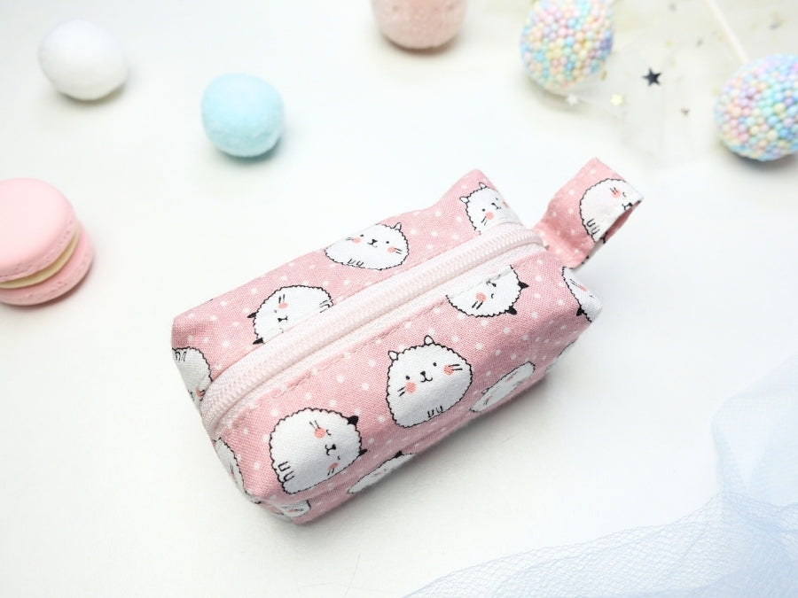 Mini Poofy Pouch Chubby Meow