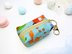[LAST PIECE] Mini Poofy Pouch Woodland Camp