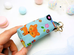 [LAST PIECE] Mini Poofy Pouch Woodland Camp