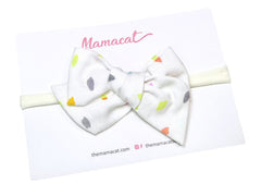 Bow Headband Bright Paint