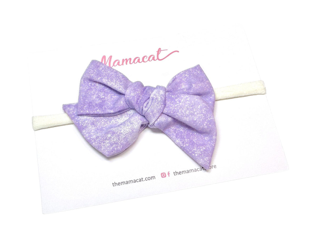 [LAST PIECE] Bow Headband Sprinkles Purple
