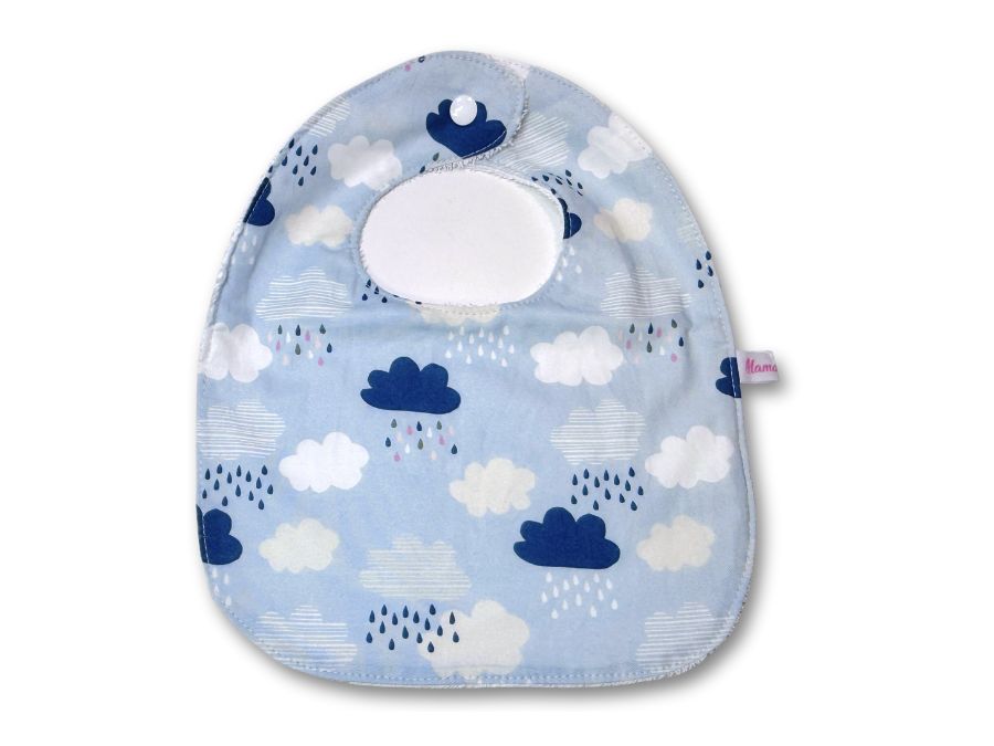 [LAST PIECE] Round Bib Blue Skies Full Panel