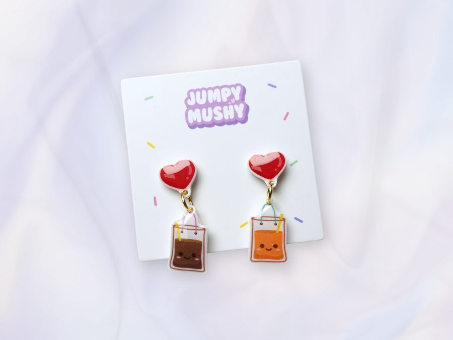 Teh Peng & Kopi Peng Earrings