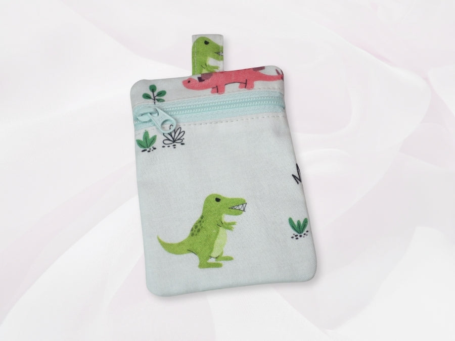Zippy Pouch Dino Play White