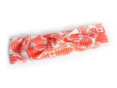 [LAST PIECE] Adult Sized Notty Headband Aztec Neon