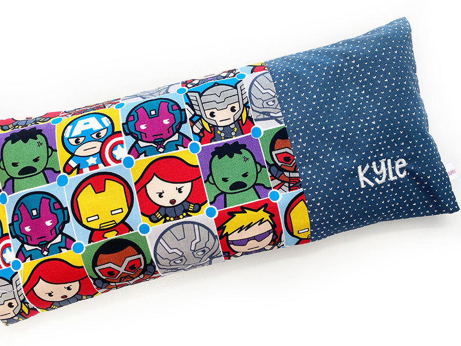 PRE-ORDER Beanie Pillow Chibi Marvel Grid Heart