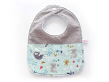 IN-STOCK Round Bib Koala Sloth