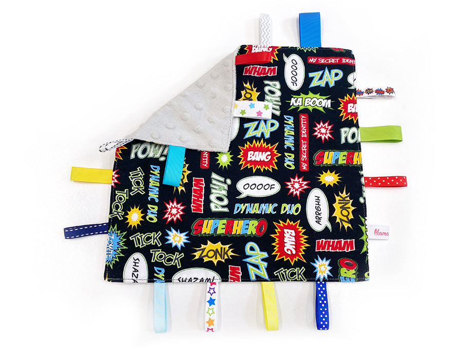 [LAST PIECE] Taggie Blanket Pow Wow Superhero