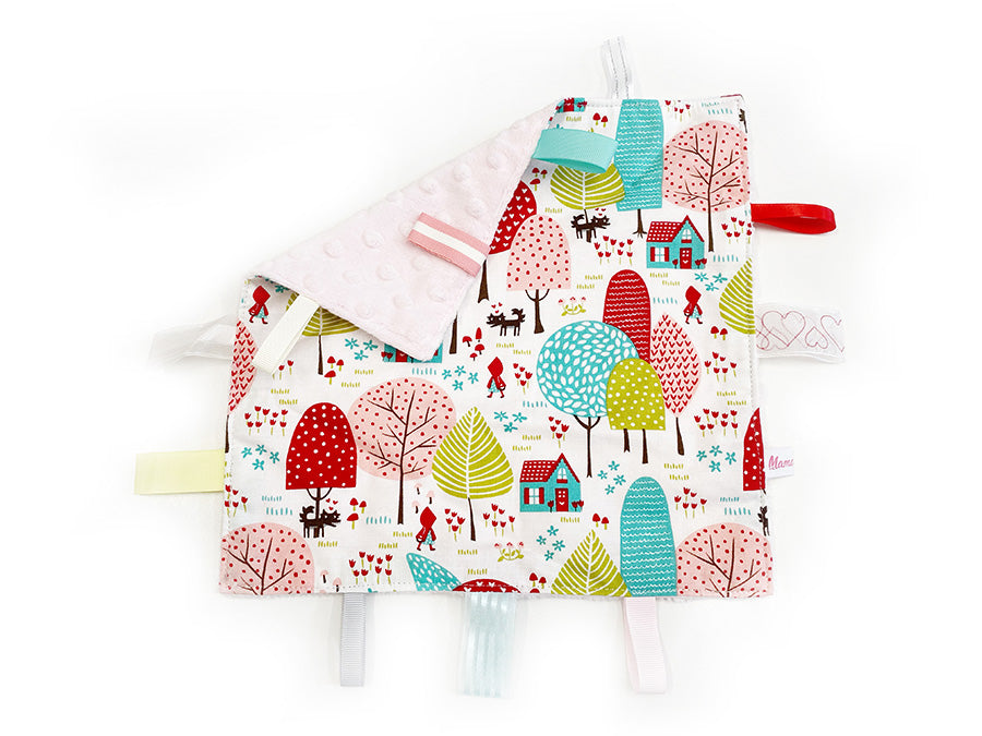 [LAST PIECE] Taggie Blanket Red Riding Hood Forest