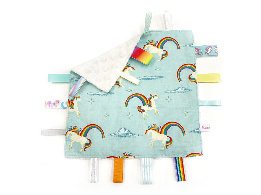 IN-STOCK Taggie Blanket Vintage Unicorn