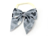 Bow Headband Mickey Grey