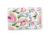 PRE-ORDER Fabric Wallet Watercolour Floral Pink