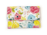 PRE-ORDER Fabric Wallet Watercolour Bloom