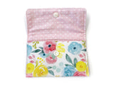 PRE-ORDER Fabric Wallet Watercolour Bloom