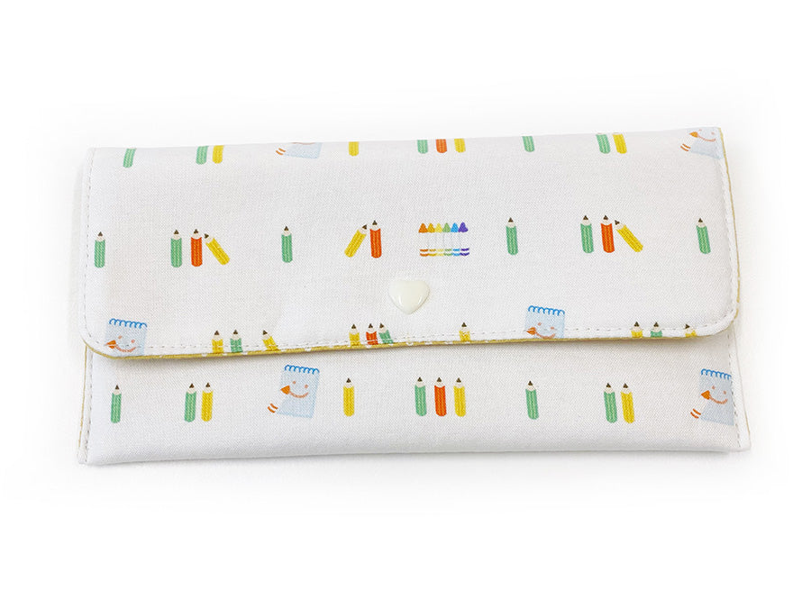 PRE-ORDER Fabric Wallet Pencil Notebook