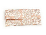 PRE-ORDER Fabric Wallet Rose Gold Flower