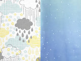 IN-STOCK Corner Drool Pads Blue Yellow Raincloud