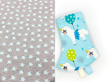 IN-STOCK Corner Drool Pads Unicorn Party Blue