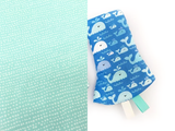 PRE-ORDER Drool Pads Whales at Sea