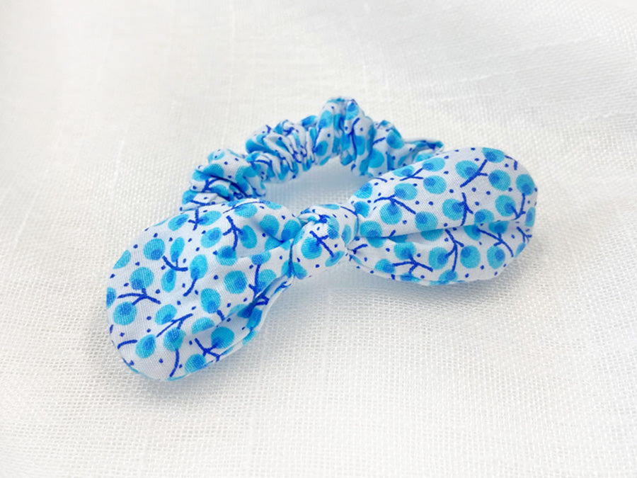 Mini Scrunchie Blue Pops