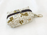 PRE-ORDER Mini Poofy Pouch Brown Cats