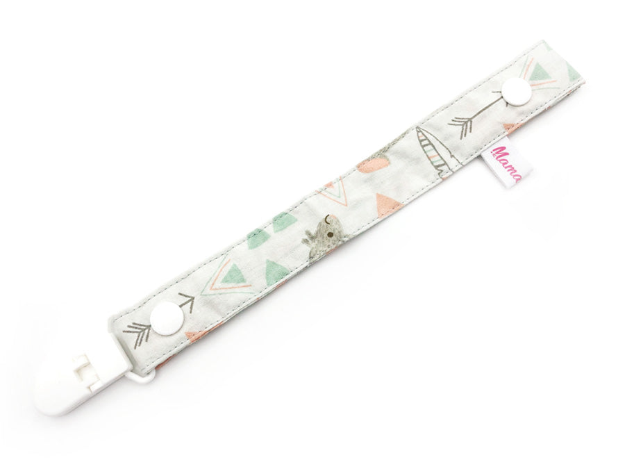IN-STOCK Pacifier Strap AnimalFeathers
