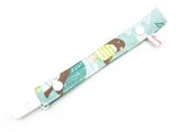 IN-STOCK Pacifier Strap Arctic Animals Green