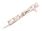 PRE-ORDER Pacifier Strap Pink Forest