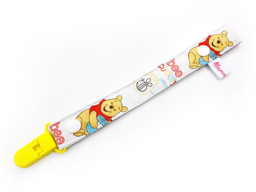 Pacifier Strap / Toy Strap Pooh Bee
